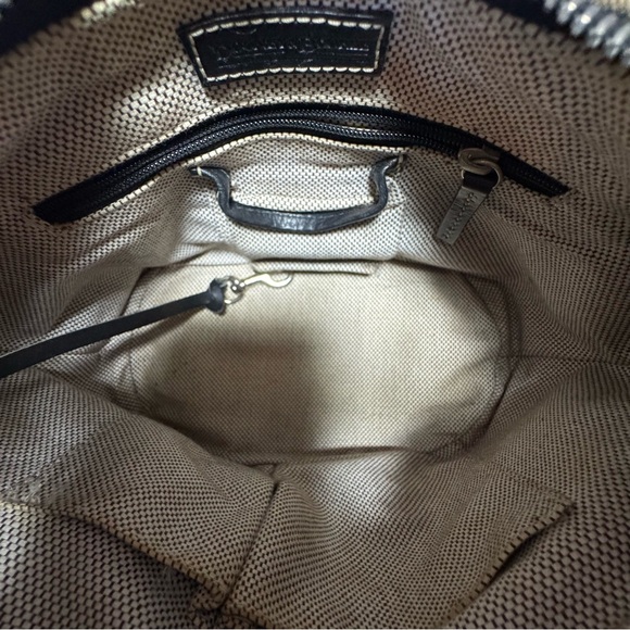 Y2K Dooney & Bourke Mini Shoulder Bag in Monogram Pattern - Picture 7 of 10